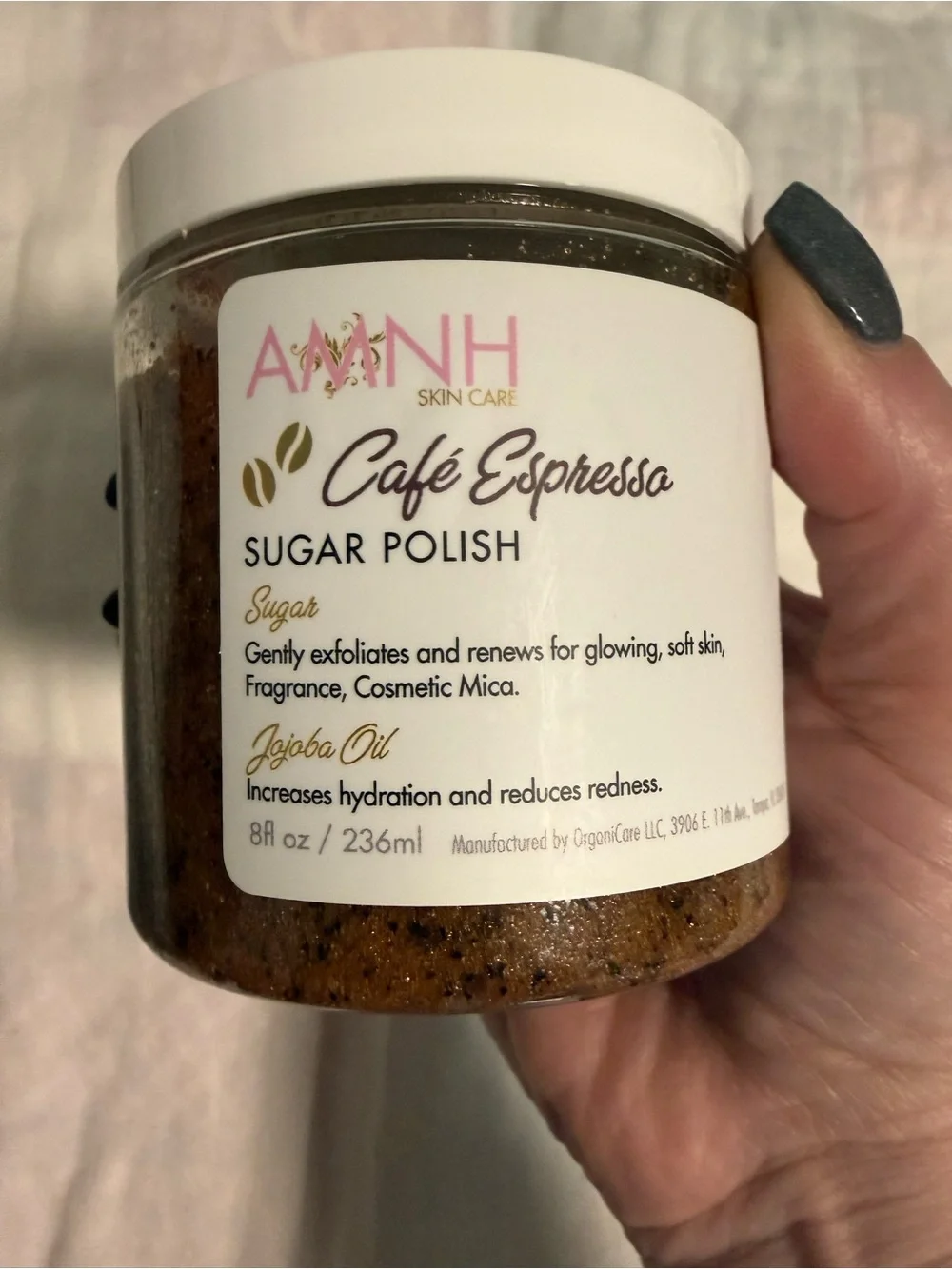 Aminnah Café Espresso Sugar Polish! New smells great!